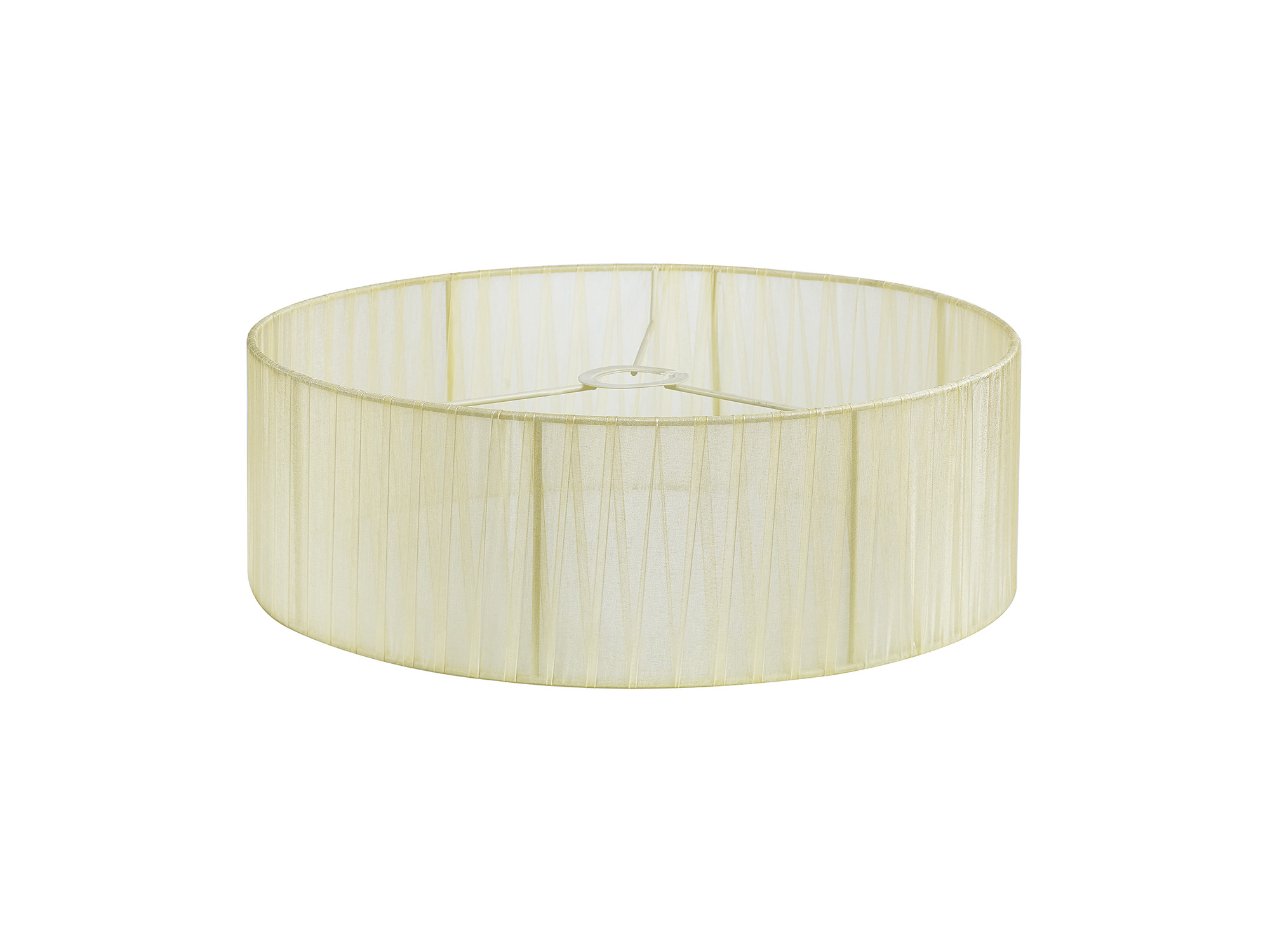 D0606  Serena 45cm Faux Silk Fabric Shade Cream